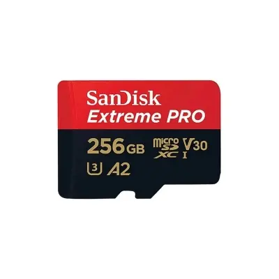 SanDisk Extreme Pro SDSQXCD-256G-GN6MA Class 10 UHS-I U3 A2 V30 256 GB Micro SD Kart